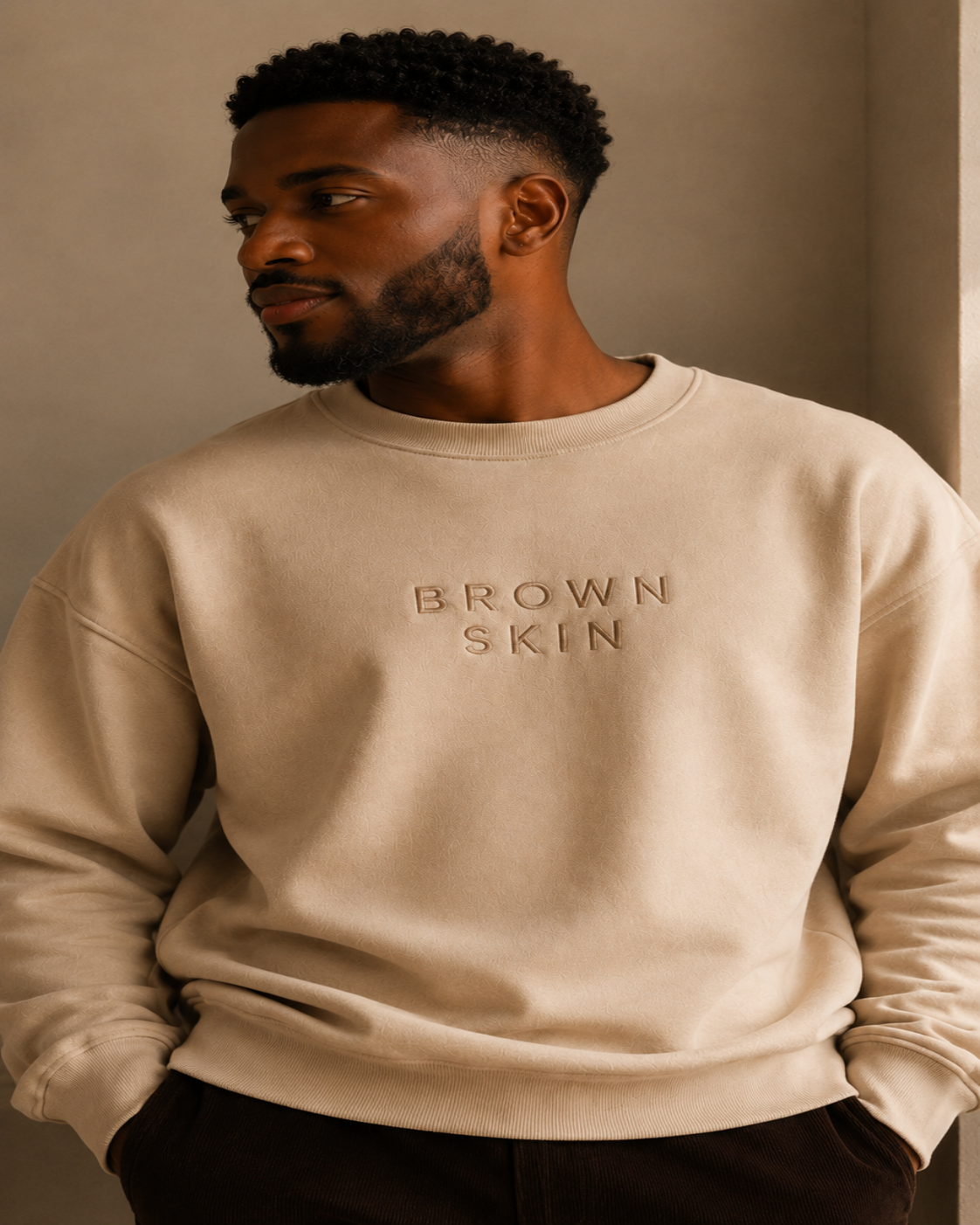 SWEATSHIRT - BEGE