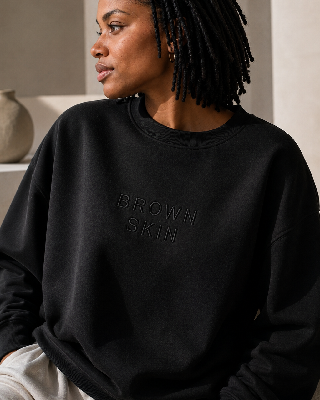 SWEATSHIRT - BLACK